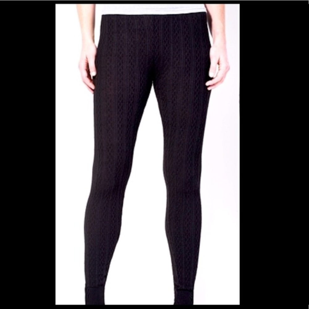 NEW Express Knit Stocking Leggings small‎